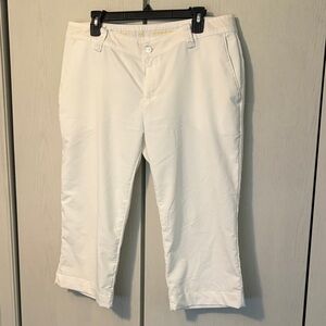 Under Armour Off-White Cropped Pants‎